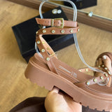 Sandália Vizzano Tiras no Tornozelo com Pedrarias