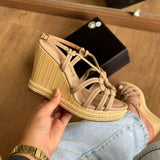 Tamanco Vizzano Solado Tramado