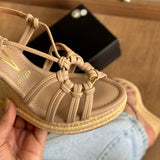 Tamanco Vizzano Solado Tramado